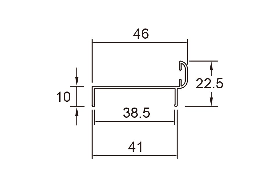 K09A, 38 門檔, 搗擺五金系列, 鋁料系列